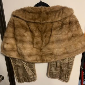 Fur shrug